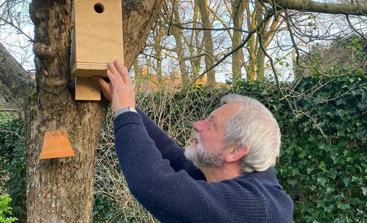 vogels Vogels in de hoogstamboomgaard’ 