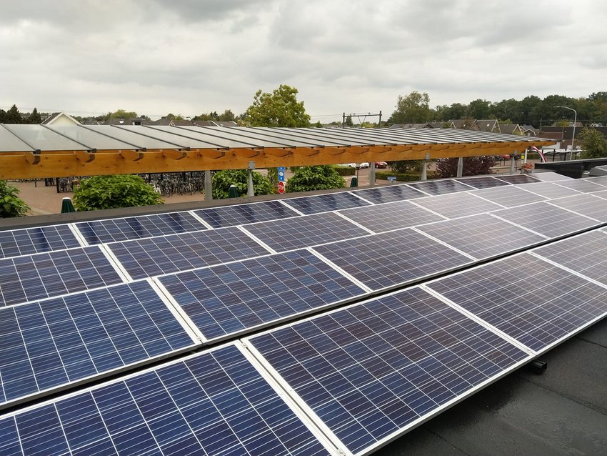 Zonnepanelen op daken