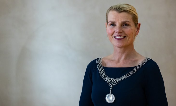 Burgemeester Paula Jorritsma-Verkade
