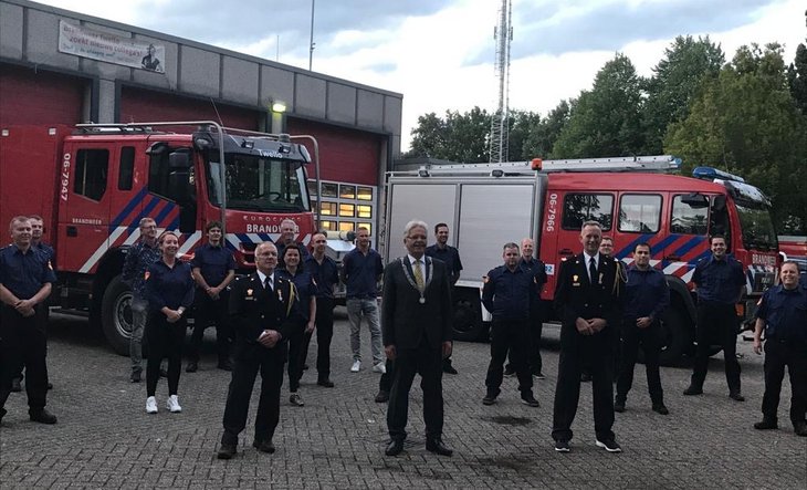 Lintje vrijwilligers brandweer