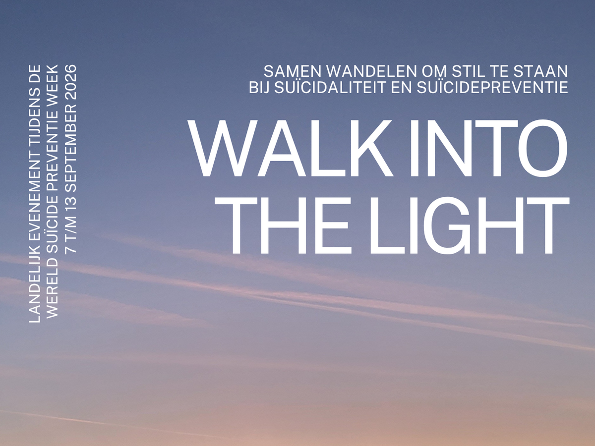 Wandel mee tijdens Walk into the Light op 10 september
