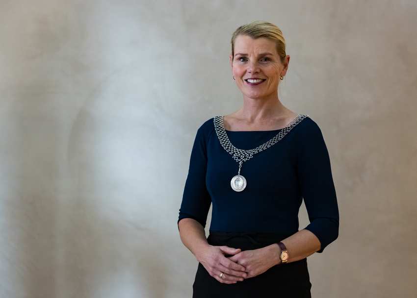 Burgemeester Paula Jorritsma-Verkade