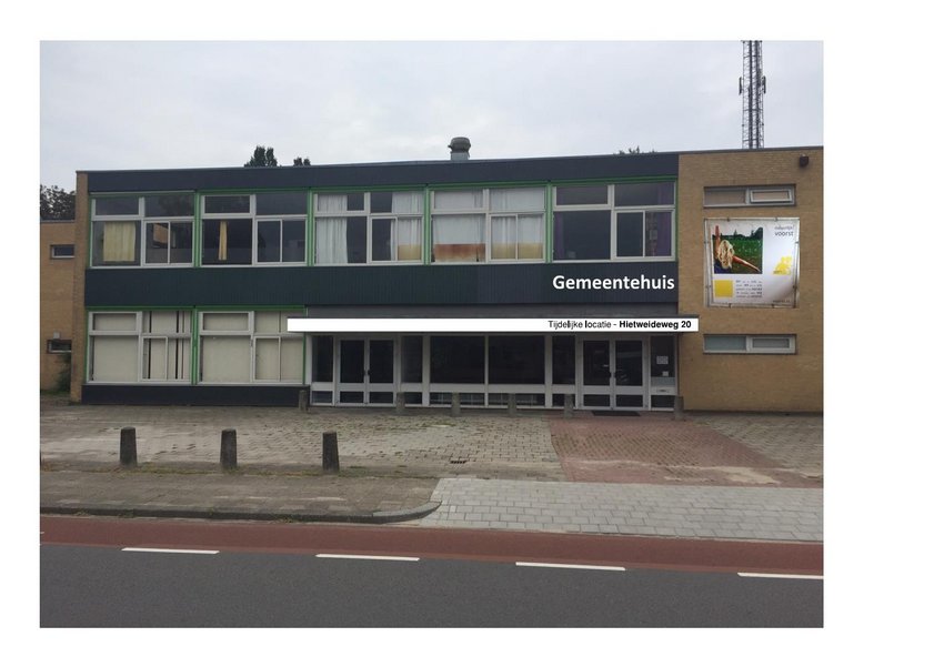 Tijdelijk gemeentehuis