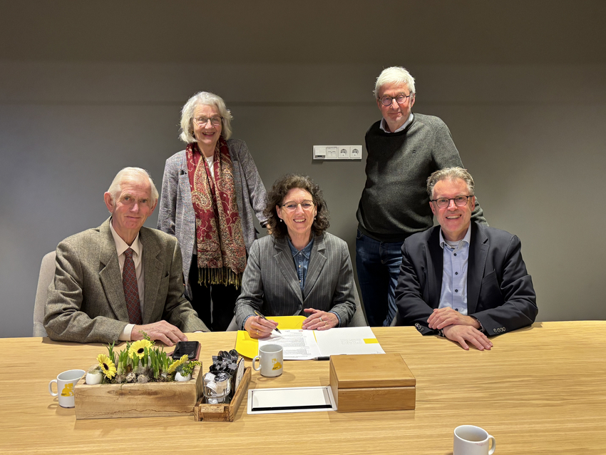 Tekenen intentieverklaring