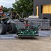 Infrastructuur en glas zetten