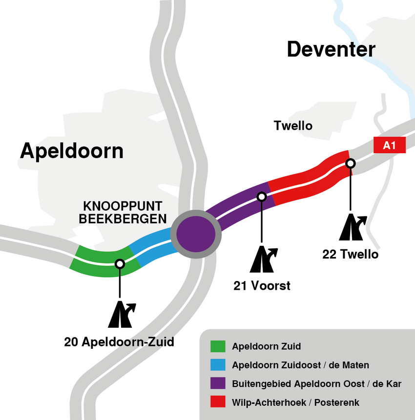 Tracé a1 verbreding