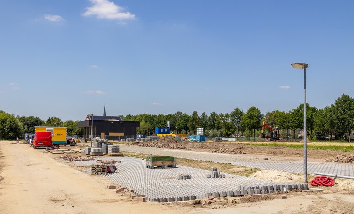 Infrastructuur en glas zetten