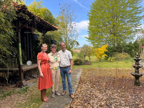 Ernst-Jan en Sonja de Leau-van der Hulst met burgemeester