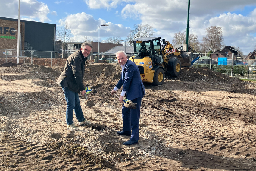 Pumptrackbaan Klarenbeek Wethouder Peter Wormskamp