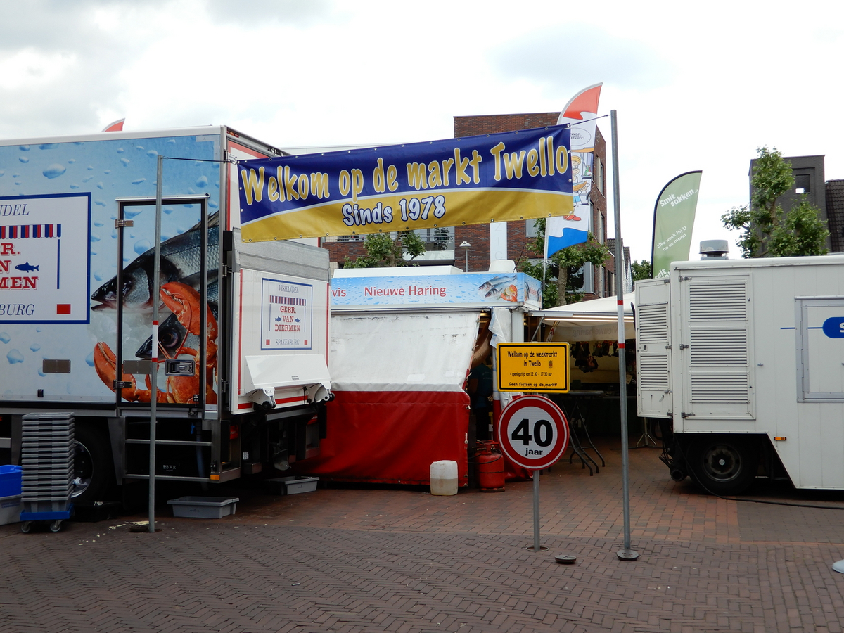 Weekmarkt Twello afgelast op 26 juni 2026