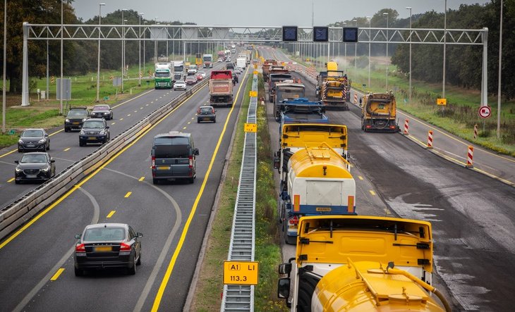 Werkzaamheden A1 Oost