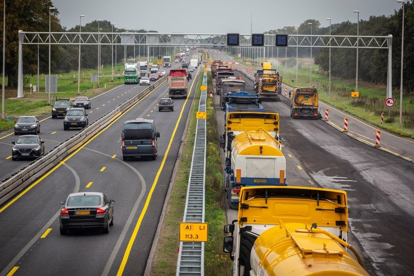 Werkzaamheden A1 Oost