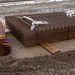 Stalen bewapening voor betonnen vloer