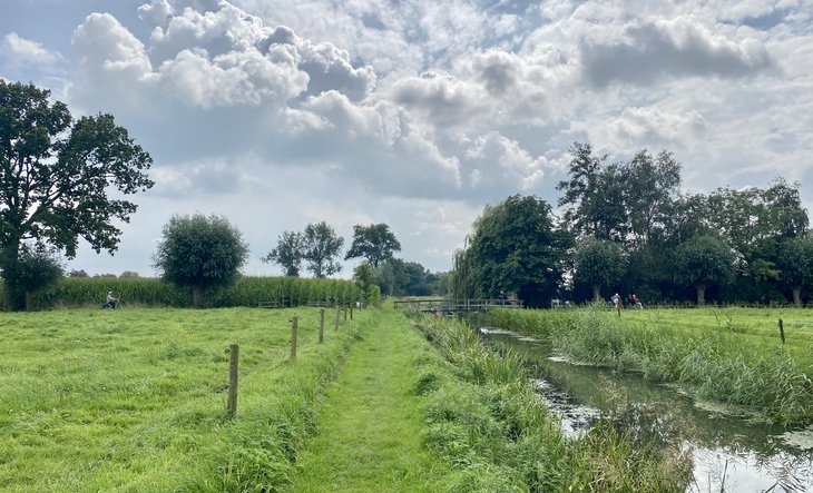 water in polder nijbroek informatiebijeenkomst