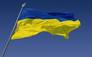 Oekraïense vlag 