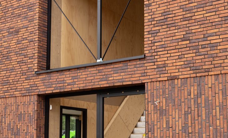 Infrastructuur en glas zetten
