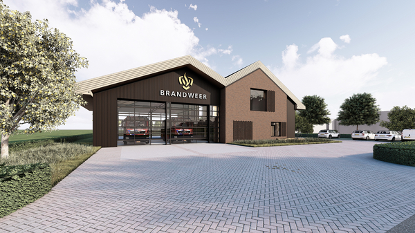 Conceptontwerp nieuwe brandweerkazerne Terwolde