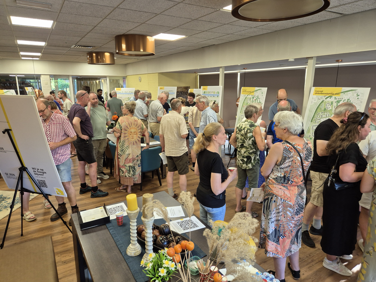 Terugblik inloopavond Voorst-West