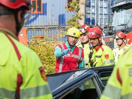 Brandsnippers gemeente Voorst brand industrieterrein De Mars Zutphen