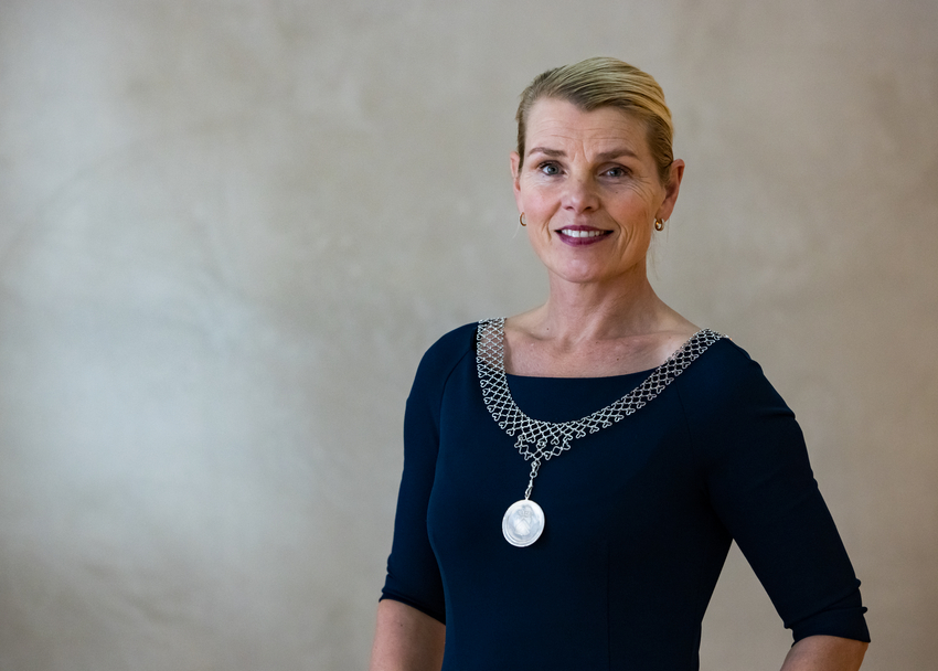 Burgemeester Paula Jorritsma-Verkade