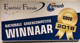 bord winnaar entente florale