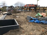 plein in aanbouw