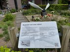 Informatiebord bij propeller