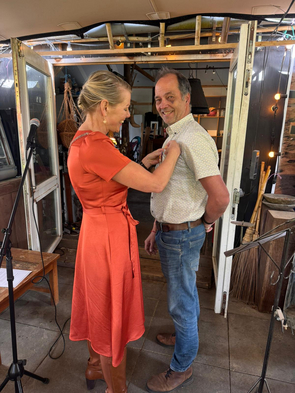 Ernst-Jan de Leau met burgemeester