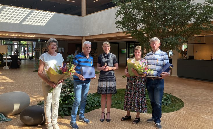 Onderscheiding 40 jaar avondfietsvierdaagse