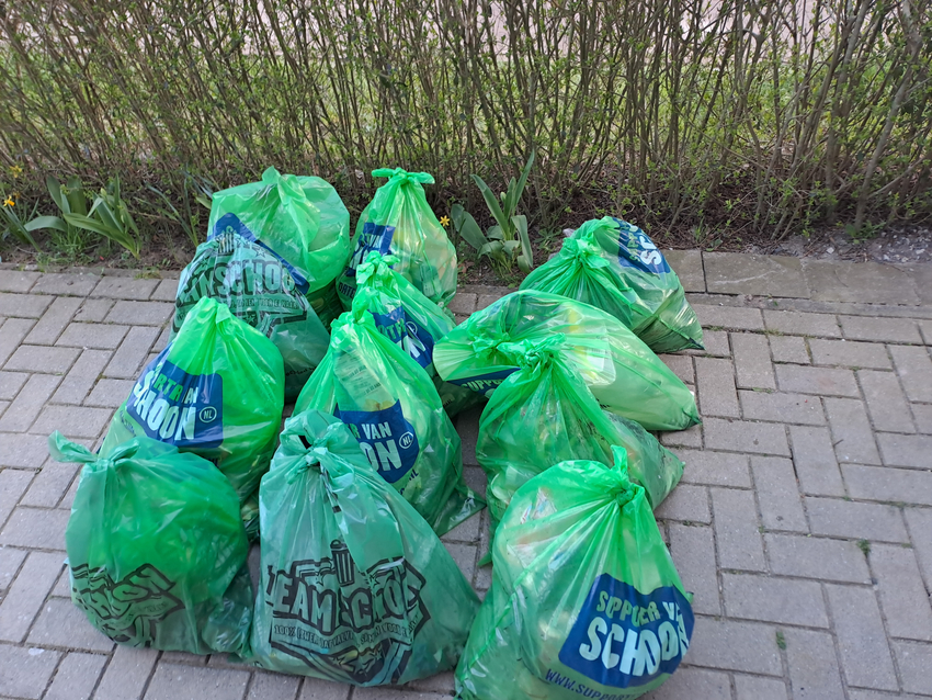 Landelijke opschoondag 2026 vuilniszakken zwerfafval 