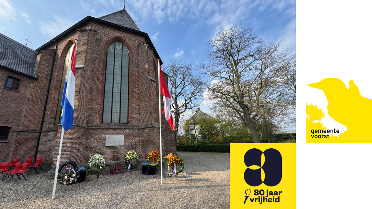 Programma Nationale Dodenherdenking 4 mei 2025 - ‘80 jaar vrijheid’