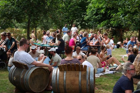 Foto wijnfestival