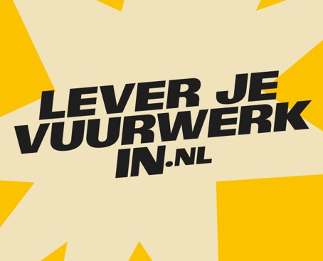Logo 'Lever je vuurwerk in'