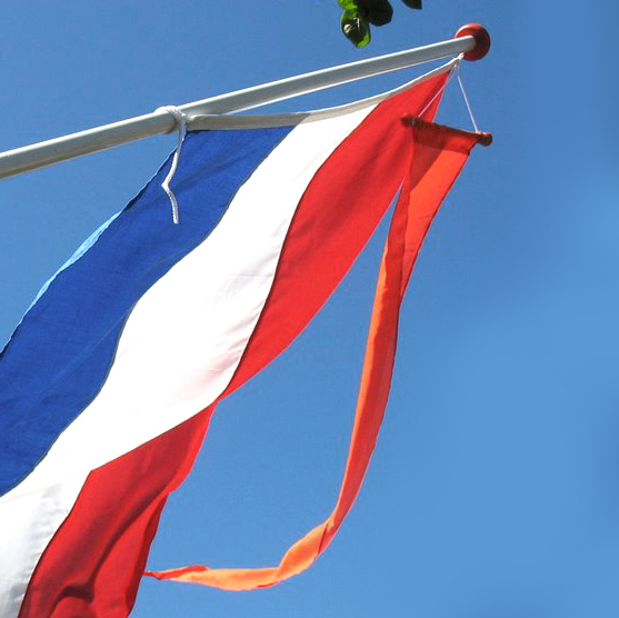 vlag met wimpel vlag met wimpel