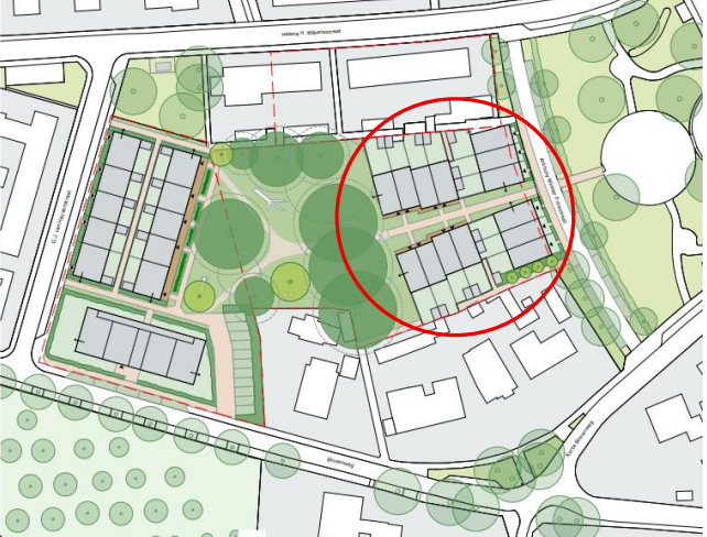 Uitgifte percelen voor realisatie van 14 betaalbare koopwoningen locatie Winkler Prins in de kern Vo